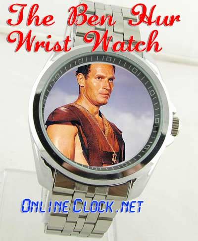 ben hur rolex scene|ben hur bloopers wrist watch.